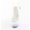Pleaser - ADORE708PREM Sandale à bride à la cheville - Transparent Product image